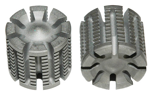 Figure #3: SMF melt flow filter for SMN Mixing Nozzle